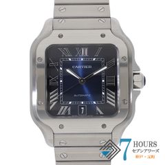 132281 CARTIER カルティエ WSSA0030 サントスドゥカルティエ ブルーローマン ステンレス 自動巻き 純正ボックス