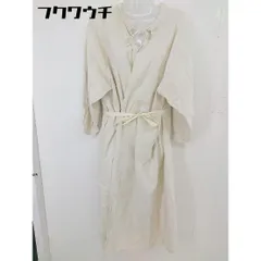 ◇ TODAYFUL トゥデイフル 長袖 ガウン コート サイズ38 ライトベージュ レディース  【中古】 【1201060004635】