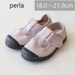 【新品・未使用】Cienta（シエンタ）キッズ ブラックソール Tストラップシューズ 77N perla  29-34size 靴