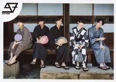 【中古】生写真(男性) SUPER★DRAGON/集合(5人)/横型・全身・座り/「SUPER★DRAGON OFFICIAL GOODS -残暑お見舞い 2020-」生写真セット～第14.5弾～