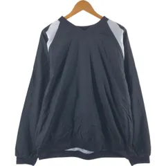 古着 アディダス adidas TEAM Vネック ナイロンプルオーバー メンズXL相当/eaa520909