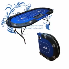 新品未使用 WPT ブラックデザイン ポーカーテーブル Amazon.co.jp: ノーブランド品 6人用ポーカーテーブルWPT