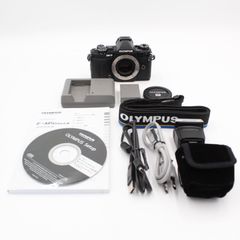 ショット数2426回。★新品級★ OLYMPUS オリンパス OM-D E-M5 MarkII ボディ ブラック