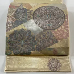 螺鈿細工入り 袋帯 正絹 正絹袋帯螺鈿細工織匠五煌苑