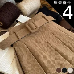 種類4:ベージュ/XL スカート レディース 韓国 ミニスカート ゴルフウェア プリーツ ショート丈 コーデュロイ プリーツスカート ハイウエスト コールテン かわいい 大人 おしゃれ Ａライン 白 ベージュ 黒 グレー 秋冬 秋 冬