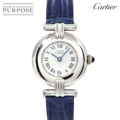 カルティエ Cartier マストコリゼ ヴィンテージ レディース 腕時計 ホワイト SV925 クォーツ ウォッチ Must de colisee 90246869