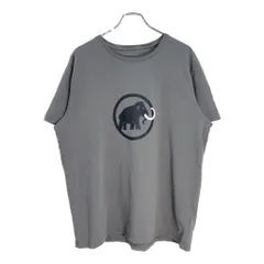 Mammut マムート ロゴ 半袖Ｔシャツ アウトドア グレー(メンズ XL)中古 古着 U2005のサムネイル