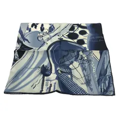 ディオール Dior スカーフ スカーフ・マフラー ネイビー シルク スカーフ・マフラー レディース Used Aのサムネイル