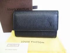 【未使用保管品】 ルイヴィトン LOUIS VUITTON タイガ レザー ミュルティクレ6 6連キーケース キーリング メンズ アルドワーズ