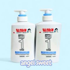 メンズビオレ One ボディソープ 本体 480ml×3フルーティーサボン香り