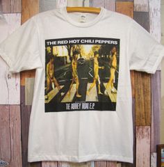 新品アビイロード★裸【Red Hot Chili Peppers】Tシャツ★Bunny★レッチリ