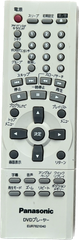 パナソニック EUR7621040 DVDプレーヤー リモコン Panasonic