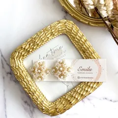 パールフラワーアクセサリー