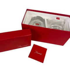 美品 ■ Baccarat ベガ ロックグラス 2脚 バカラ ブランド アルコール プレゼント ペアグラス 食器 タンブラー 箱付き