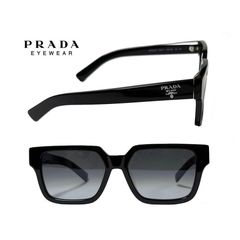 【PRADA】プラダ　サングラス　PR 03ZSF　1AB-06T　ブラック　フルフィットモデル　国内正規品
