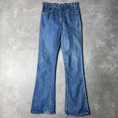 70s Levis 646 0217 ベルボトム デニム パンツ 32 36 / 70年代 フレア リーバイス ビンテージ ジーンズ ブーツカット