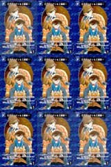 名探偵コナン探偵たちの切札 ほぼ３コンセット　特典プロモ付き 探偵たちの切札 BOX封入特典 PR キラver.】江戸川コナン&工藤新