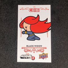 Black Widow / ブラック・ウィドウ 2023 Upper Deck Marvel Anime vol.2 Chibi #3