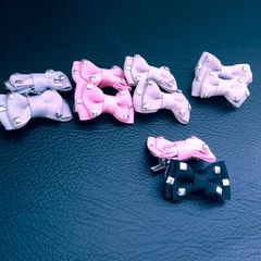 リボンスタッズ2つセット