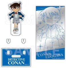 【中古】アクリルスタンド・アクリルパネル 江戸川コナン(メタル) ジオラマ風アクリルスタンド 「名探偵コナン」