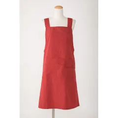 ☆ レッド ☆ H型 撥水ナイロンレギュラー丈エプロン エプロン おしゃれ 前掛け 胸当てエプロン H型エプロン 撥水 はっ水 カフェエプロン ワークエプロン 保育士 介護士 レギュラー丈 レディース メンズ ナイロン シンプル 無地 ポケット N3-2