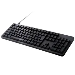 【新品 未使用 未開梱】 エレコム　ELECOM　キーボード Leggero(赤軸) ［有線 /USB］ ブラック　TK-MC50UKLBK