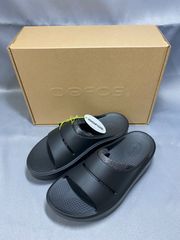 OOFOS OOMEGA OOAHH  WOMEN ウーフォス　ブラック サンダル 26cm　箱入り　タグ付き【未使用】