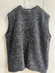 (韓国で唯一) ZARA(ザラ) 正規品 グレー ニット ベスト