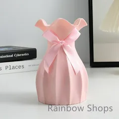 フリルエッジ ピンク 　　　ガラス花瓶 　　(ミシェール-ワン) 楽天市場】花瓶 ガラス フラワーベース ガラス 円柱 ピンク