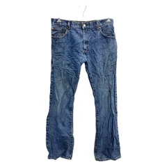 Levi's 517 デニムパンツ W34 リーバイス ブーツカット ブルー コットン メキシコ製 古着卸 アメリカ仕入 2502-252