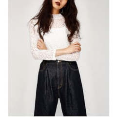 新品 MOUSSY LACE TOPS