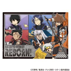 【新品/公式】家庭教師ヒットマンREBORN!_シングルクリアファイル　集合　フラッグ 公式グッズ colleize
