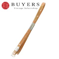 【中古】未使用 帯締め 正絹(金銀糸除く) ゴールド オレンジ 佐賀錦 小物 和装 呉服 和服 きもの レディース 女性