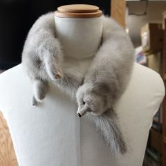 えり巻き　毛皮　リアルファー　マフラー