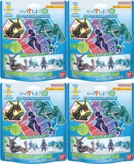 【4個セット】びっくらたまごDX ポケットモンスター バトルフィギュアコレクション5