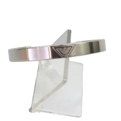 【中古】EMPORIO ARMANI エンポリオアルマーニ ブレスレット 素材:ステンレススチール 型番:EGS3127040 腕周り19cm メンズ レディース ユニセックス誕生日 記念日 プレゼント A2500773【無料ギフトラッピング承ります】