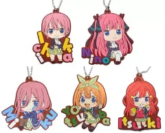 【中古】雑貨 全5種セット 「五等分の花嫁 カプセルラバーマスコット」