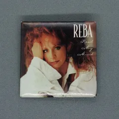カントリーミュージシャン Reba McEntire 缶バッジ 90's レトロ ピンバッジ 缶バッチ ピンバッチ リーバ・マッキンタイア