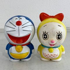 エポック社ドラえもんドラミちゃん びっくり箱ぬいぐるみレトロ当時物