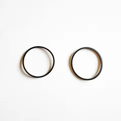 T1.5 角ゴムベルト 1.5mm角, 外径28mm. 内径25mm, 2本セット　日本製　Made in JAPANのサムネイル