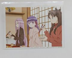 ufotablecafe 위궁 산치의 오늘의 밥 브로마이드 복권 3화 라이더 메두사 마키리 벚꽃 토오사카 린 2 콜라보 카페 브로마이드 Fate 상품