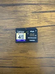 ☆SDカード(1枚)  4GB 3DSやデジカメ用にも使える！