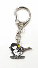 野鳥グッズ シジュウカラ キーホルダー ストラップ アイテム全３種類