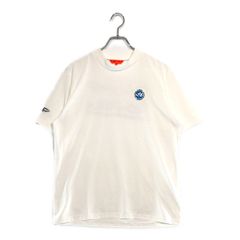 中古 メンズ ビームスゴルフ BEAMSGOLF 半袖シャツ M 白 ホワイト モックネック
