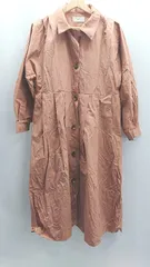 ◇ ⊇ select MOCA セレクトモカ 長袖 トレンチコート サイズF テラコッタ レディース E  【1503060050194】のサムネイル