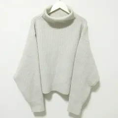 極美品　23AW　ドゥーズィエムクラス　BLANC アゼタートルネックニット Deuxieme Classe（ドゥーズィエムクラス）の「BLANC アゼ