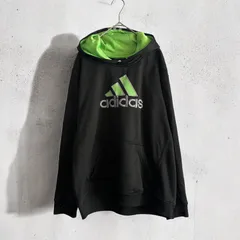 adidas / アディダス　刺繍ロゴパーカー　プルオーバー　カジュアル　古着　スポーツ　アウトドア　キッズ　L（14-16)サイズ　（⑤）