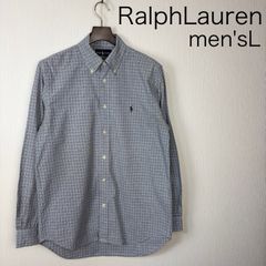 Ralph Lauren CUSTOM FIT ボタンダウンシャツ　メンズL