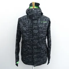 Columbia / コロンビア ◆マウンテンパーカー/スノージャケット/カモフラ/ブラック/サイズS PM2582 【メンズ/MEN/男性/ボーイズ/紳士】 メンズファッション【中古】 