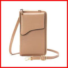 【迅速】m スマホポーチ スマホショルダー 多機能 軽量 カードケース お財布ショルダー ショルダーバッグ 斜めがけ 財布 レディース メンズ